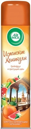 Освежитель воздуха Air Wick Испанские каникулы 290 мл (грейпфрут и цветущий лайм)