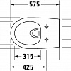 Унитаз Duravit Architec 45720900A1