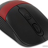 Мышь Oklick 310MW (черный/красный)