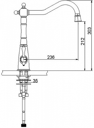 Смеситель Gappo G4391-4