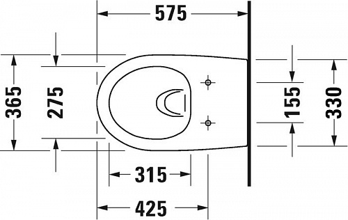 Унитаз Duravit Architec 45720900A1