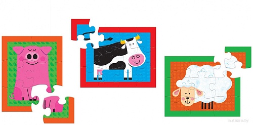Мозаика/пазл Crocodile Creek Мой первый пазл. Корова 29507