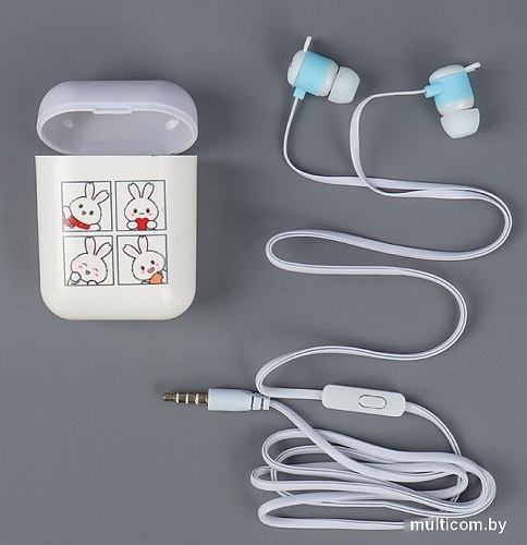 Наушники Darvish DV-H-2219-4 (голубой/белый)