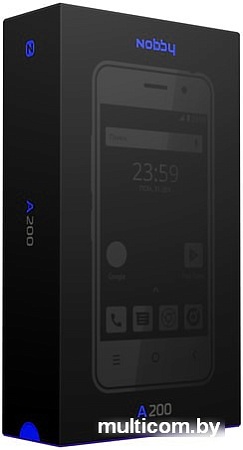 Смартфон Nobby A200 (черный)