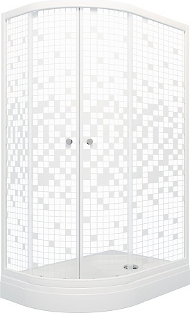 Душевой уголок Triton Коралл А Мозаика 120x80 R