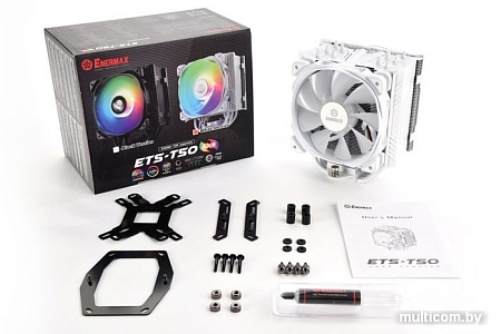 Кулер для процессора Enermax ETS-T50 AXE ARGB ETS-T50A-W-ARGB
