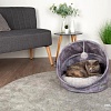 Лежак Scruffs Kensington Cat Cave 661754 (серый)