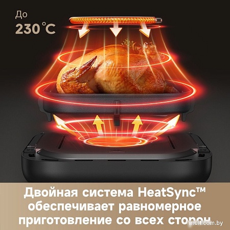 Аэрогриль (аэрофритюрница) Trouver Air Fryer FD10 Pro VFF12A (черный)