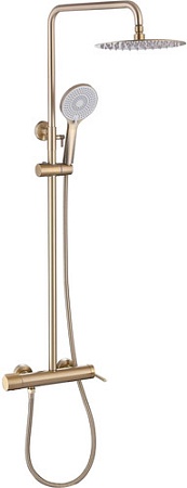 Душевая система Abber Emotion AF8816G (золото матовое)