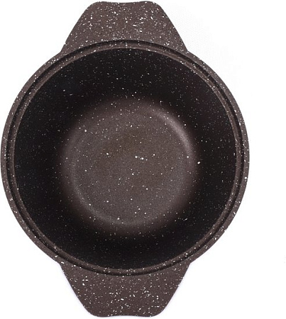 Кастрюля Kukmara кмк12а (кофейный мрамор)