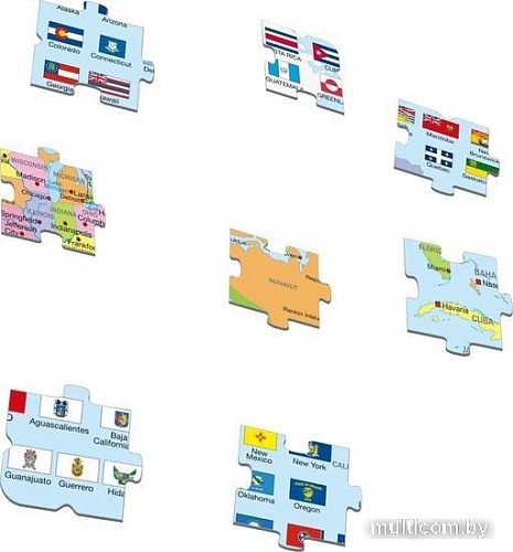 Пазл Larsen Северная Америка K17-RU