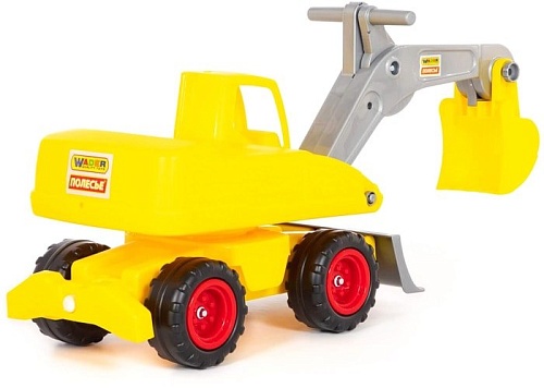 Игрушечный транспорт Полесье Мега-экскаватор колесный 66220