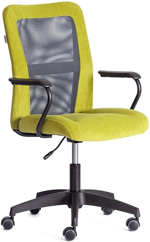 Офисное кресло TetChair Staff флок (олива/серый 23/W-12)