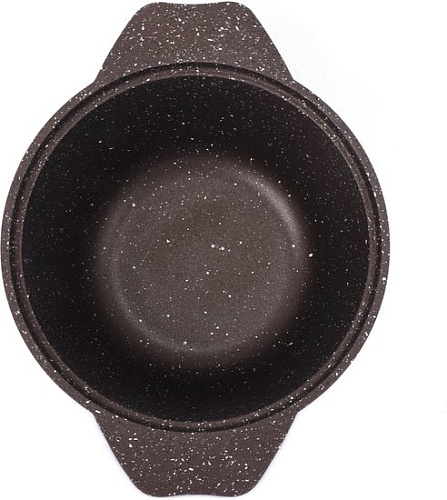 Кастрюля Kukmara кмк12а (кофейный мрамор)