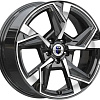 Литые диски K&amp;K Кайан 18x7.5&amp;quot; 5x108мм DIA 67.1мм ET 45мм Алмаз черный