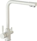 Смеситель MARRBAXX Карельский камень КМ006/G31 (белый)