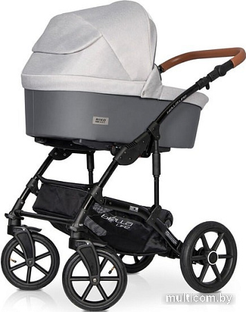 Универсальная коляска Riko Basic Bella Life (2 в 1, 01, grey fox)