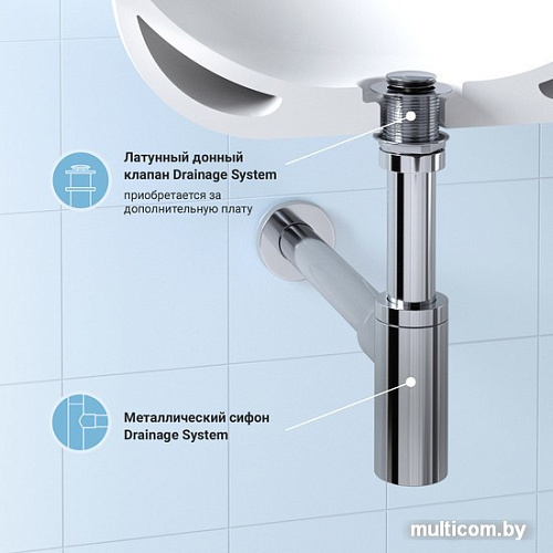 Сифон Wellsee Drainage System 182104000 (хром)