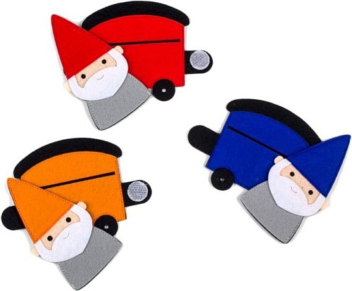 Развивающая игра Фетров Поезд с гномами 1201003