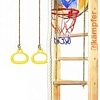 Детский спортивный комплекс Kampfer Helena Ceiling Basketball Shield (3 м, натуральный/белый)