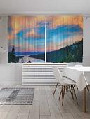 Комплект штор JoyArty Река в горах 1.45x1.8 м p_53670_145x180 (2 шт)