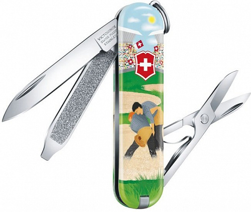 Мультитул Victorinox Classic Limited Edition 2020 Swiss Wrestling 0.6223.L2009