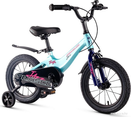 Детский велосипед Maxiscoo Jazz Стандарт Плюс 14 2025 MSC-J1444 (мятный, разобранный)