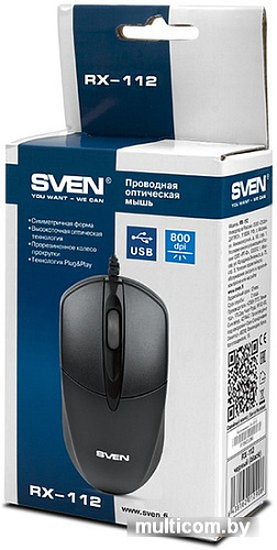 Мышь SVEN RX-112 USB