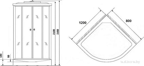 Душевая кабина Grossberg M 312 R
