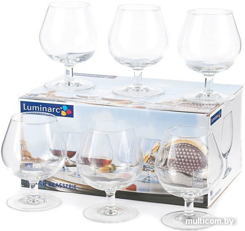 Набор бокалов для коньяка Luminarc French brasserie J0010