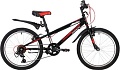 Детский велосипед Novatrack Racer 20 20SH6V.RACER.BK20 (черный/красный, 2020)