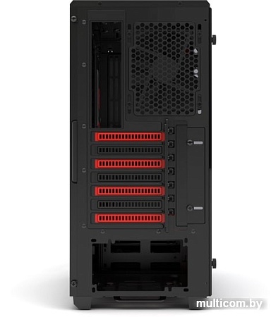 Корпус Phanteks Eclipse P400S (черный/красный)