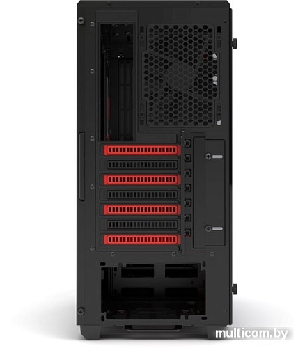 Корпус Phanteks Eclipse P400S (черный/красный)
