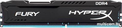 Оперативная память Kingston HyperX FURY 2x4GB DDR4 PC4-19200 (HX424C15FBK2/8)