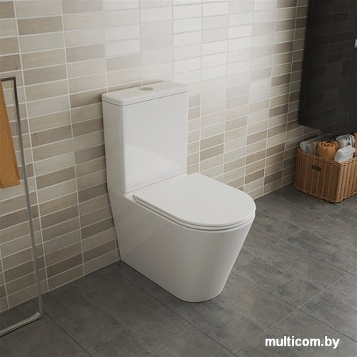 Унитаз OWL 1975 Vind Cirkel-G с сиденьем DP микролифт OWLT190303