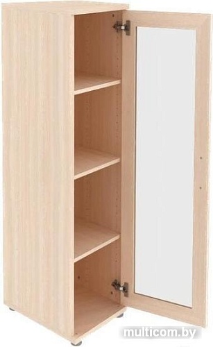 Шкаф-витрина Уют Сервис Гарун-К 343.02 (молочный дуб)