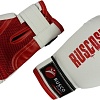 Тренировочные перчатки Rusco Sport 4 oz (белый/красный)