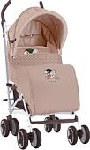Коляска прогулочная «трость» Lorelli Ida 2019 (с чехлом, beige cool cat)