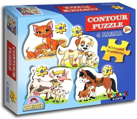 Мозаика/пазл Topgame Мама и малыш 01341