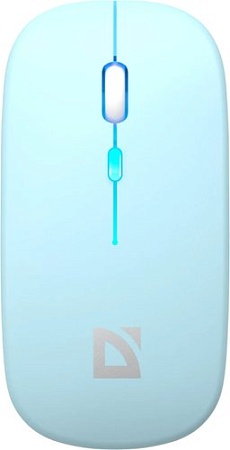 Мышь Defender Coda MB-261 (голубой/белый)