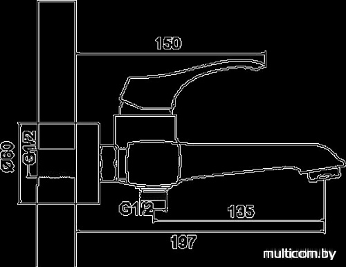 Смеситель Ledeme H42 L3242