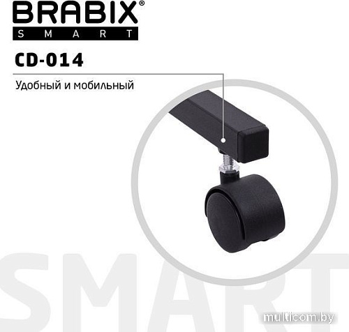 Стол Brabix Smart CD-014 641884 (дуб сонома/черный)