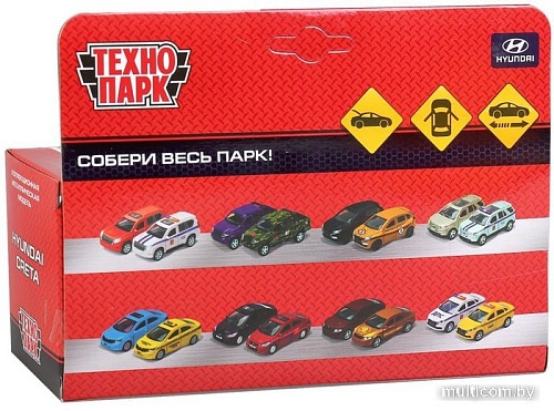 Технопарк Hyundai Creta (красный)