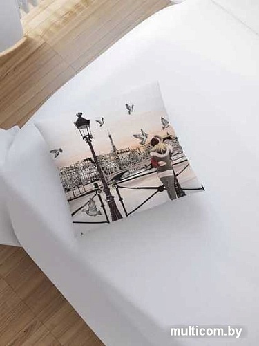 Чехол на подушку JoyArty Романтика на набережной sl_91966