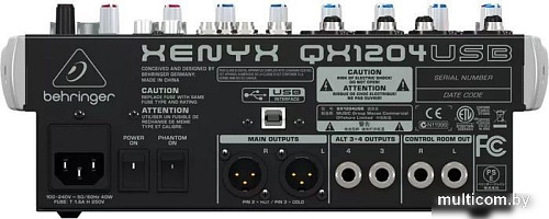 Микшерный пульт Behringer Xenyx QX1204USB