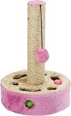 Когтеточка Beeztees с тайником 408731 (розовый/бежевый)