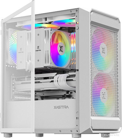 Корпус XASTRA A303M 3ARGB (белый)