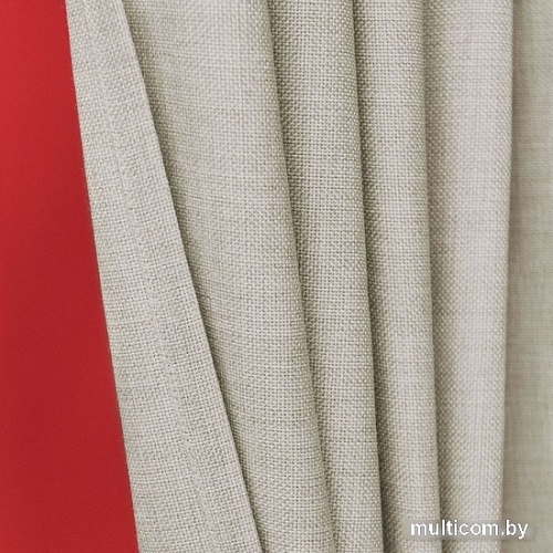 Комплект штор Pasionaria Джерри 280x230 (2 шт, бежевый)