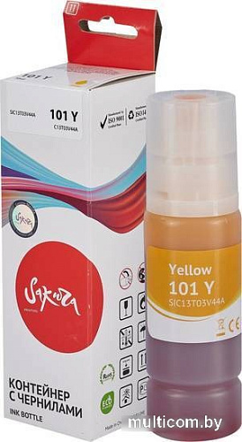 Чернила Sakura Printing SIC13T03V44A (аналог Epson 101 Y)