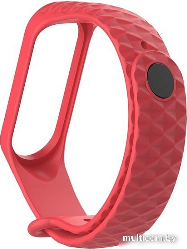 Ремешок Xiaomi ребристый для Mi Band 3 (красный)